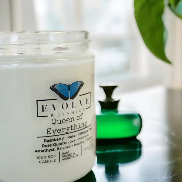 Wood Wick Gem Soy Candle - Queen of Everything (Mother's Day)-1