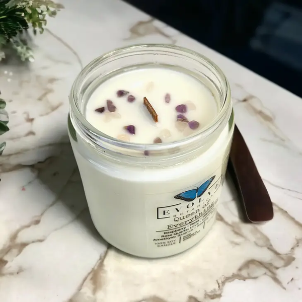 Wood Wick Gem Soy Candle - Queen of Everything (Mother's Day)-2