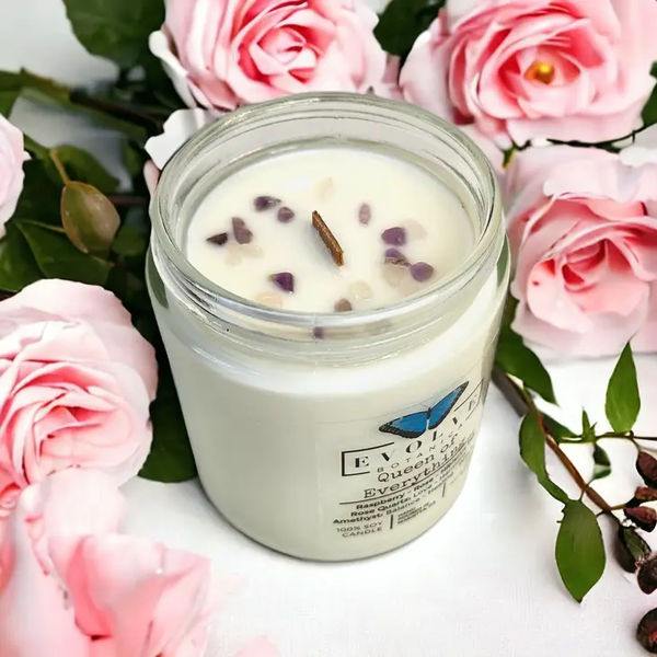 Wood Wick Gem Soy Candle - Queen of Everything (Mother's Day)-3